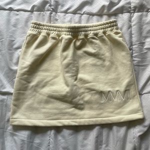 My Mum Made It Cream Skirt